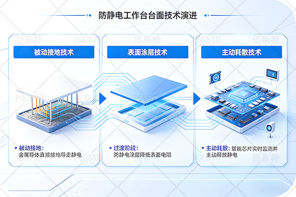 防靜電臺(tái)面,靜電泄放解決方案