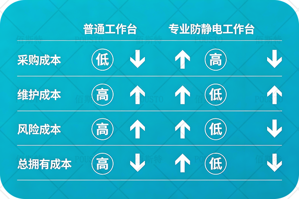 成本效益分析,防靜電工作臺(tái)